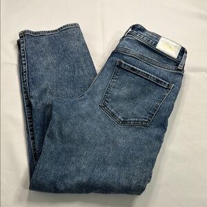 Express Blue Boyfriend‎ Jeans Medium Wash